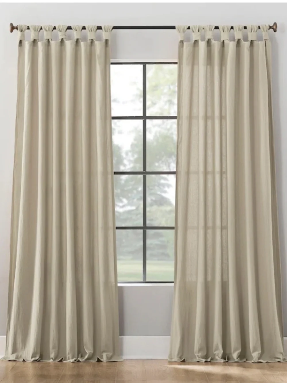 Archaeo Cotton Twist Tab Curtains pair